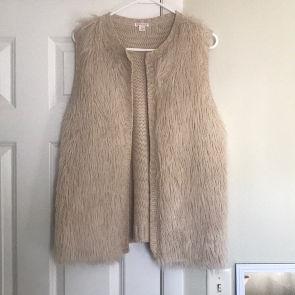 Furry vest